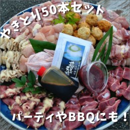 【ふるさと納税】焼き鳥屋が作る【本格焼き鳥お任せセット５０本】