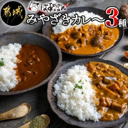 【ふるさと納税】みやざきカレー3種セット_LB-1502