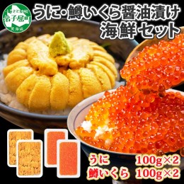 【ふるさと納税】2940. うに チリ産 冷凍 200g 鱒いくら醤油漬け 200g 計400g セット ウニ 雲丹 ますいくら 鱒 イクラ いくら いくら醤油