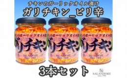 【ふるさと納税】ガリチキン ピリ辛 110g×3本セット