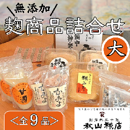 【ふるさと納税】【無添加】秋山糀店の麹商品詰め合わせ　大021-003