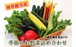 【ふるさと納税】【南房総市産】季節のお野菜詰め合わせ mi0047-0001