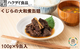 【ふるさと納税】鯨（くじら）の大和煮缶詰　9缶入り mi0012-0011