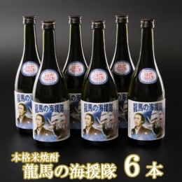 【ふるさと納税】本格米焼酎（２５度）龍馬の海援隊７２０ｍｌ×６本