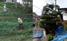 【ふるさと納税】イーハトーブ空家管理代行空き家・空き地の管理安心サービス（草刈り・庭木剪定・枝切） 【166】