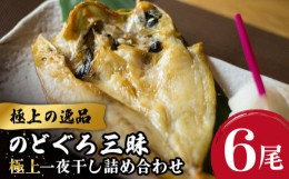 【ふるさと納税】のどぐろ一夜干し780g (130g×6尾) 干物 高級魚 愛情食彩/五島市 [PCH001]