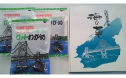 【ふるさと納税】カットわかめ25g×5袋入り　鳴門海峡の激流で育まれました！お料理簡単入れるだけ！！