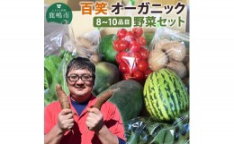 【ふるさと納税】【3ヶ月定期便】百笑オーガニック野菜セット（8〜10品目）（KAG-2）