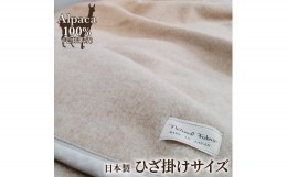 【ふるさと納税】アルパカ毛布 ひざ掛けサイズ [2158]