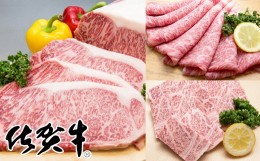 【ふるさと納税】H-167 「佐賀牛」プレミアムセット（ステーキ200g×8焼肉用700gスライス700g）