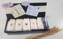 【ふるさと納税】【特別栽培米　みずほ米】　お米6種類食べ比べセット 【578】