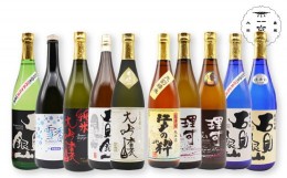 【ふるさと納税】一宮酒造　日本酒10種お届け定期便(5回お届け)