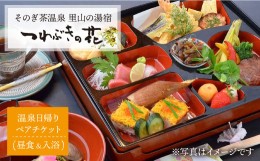 【ふるさと納税】温泉日帰りペアチケット (昼食＆入浴) 東彼杵町/そのぎ茶温泉 [BCK001]