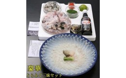 【ふるさと納税】【ギフト用】豪華 とらふぐ三昧セット (刺身・鍋4〜5人前)