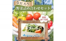 【ふるさと納税】直売所・JAほこた なだろうの「鉾田市産野菜の詰合わせセット」