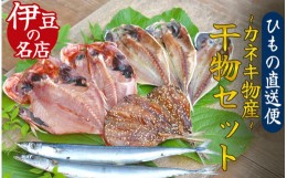 【ふるさと納税】ひもの詰め合わせセット？　【 干物 ひもの セット 詰め合わせ 静岡県産 伊豆 魚介類 アジ 金目鯛  きびなご みりん か