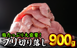 【ふるさと納税】 生食用 ブリ 切り落し 大満足900gセット（150g × 6パック） 小分け 三重県尾鷲市 人気 返礼品  ぶり OB-8 