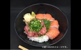 【ふるさと納税】[?5904-0350]王様のまぐろ食堂　ねぎとろとサーモンのセット（2食分）