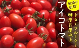 【ふるさと納税】【完熟ミニトマト】アイコトマト_約1kg