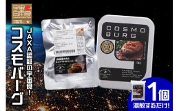 【ふるさと納税】宇宙日本食認証！北海道産牛肉とミニトマトのハンバーグ1個_S006-0009