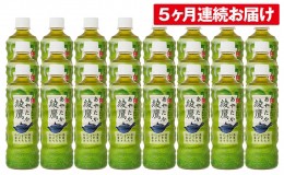 【ふるさと納税】【5ヶ月連続お届け】綾鷹　525ml×24本