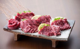 【ふるさと納税】熊本 馬刺し 特選霜降り 中トロ 500g (50g×10個) 馬肉 たれ 生姜