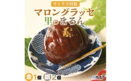 【ふるさと納税】奥伊予城川の味　サトチカ特製　里のまろん（金・銀）