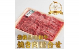 【ふるさと納税】豊後黒毛和牛焼肉詰合せ約700g 牛肉 焼肉 和牛 国産 赤身 おおいた和牛 すき焼き 焼肉用 キャンプ バーベキュー A01023 