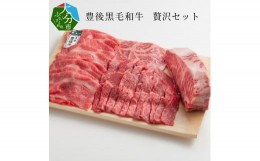 【ふるさと納税】豊後黒毛和牛贅沢セット約2.6kg 牛肉 ブロック 黒毛和牛 豊後牛 おおいた和牛 焼肉セット すき焼き 焼肉 肩ロース うす