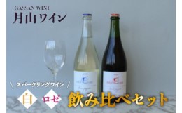 【ふるさと納税】A51-106　初登場！月山ワイン　スパークリングワイン2本セット　750ml×2本