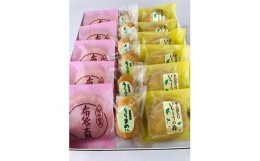 【ふるさと納税】村田町木村屋菓子店　和菓子セット(布袋の太鼓・いちょうの舞・そら豆くん)【1206271】