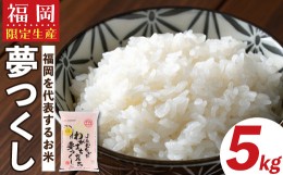 【ふるさと納税】果物屋さんが選んだ米「夢つくし」(5kg)お米 白米 5キロ ごはん ご飯 常温 常温保存【ksg0163】【南国フルーツ】