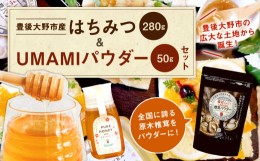 【ふるさと納税】015-519 豊後大野市産 はちみつ と UMAMI パウダー 茂里商店 粉末椎茸