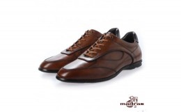 【ふるさと納税】madras(マドラス)の紳士靴 M431 ライトブラウン 25.0cm【1342973】