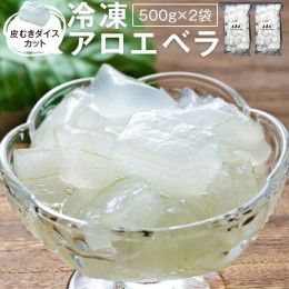 【ふるさと納税】AS-2142 冷凍アロエベラ　合計1kg（500g×2袋）