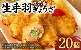 【ふるさと納税】AS-713 鹿児島生 手羽ぎょうざ (20本) 餃子のタレ付き 餃子 ギョーザ