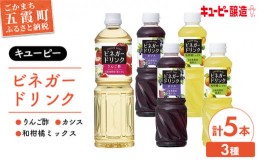 【ふるさと納税】【キユーピー醸造】りんご酢・ビネガードリンクセット2 ／ 果実酢 健康 茨城県