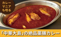 【ふるさと納税】創業40年「中華大島」渾身の絶品薬膳カレー　5袋セット