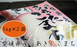 【ふるさと納税】愛媛県産あきたこまち10kg