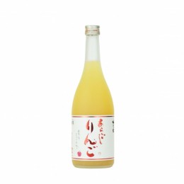 【ふるさと納税】梅乃宿　あらごしりんご　７２０ｍｌ／国産　すりおろし　りんご　角切り　林檎　果汁　果肉　リキュール