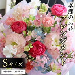 【ふるさと納税】季節のお花アレンジメントS [CT012ci]