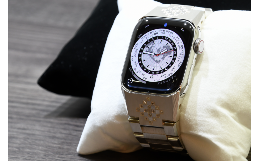 【ふるさと納税】CN-004　Apple Watch専用シルバー925製バンド　ダイヤモンド0.34ct　SILVER DIAMOND