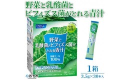 【ふるさと納税】野菜と乳酸菌とビフィズス菌がとれる青汁