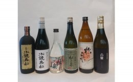 【ふるさと納税】球磨焼酎　松の泉　精選飲み比べ6本セット