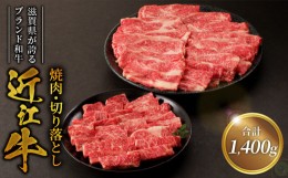 【ふるさと納税】近江牛焼肉　500g・近江牛切り落とし　300ｇ×3