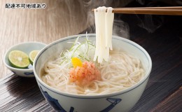 【ふるさと納税】手延べ 極細うどん 絹ひめと特製だし詰合せ８食