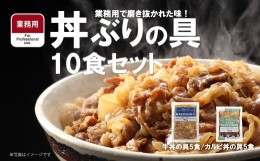 【ふるさと納税】【A13-69】極うま牛丼の具とすごうま炙り牛カルビ丼の具セット