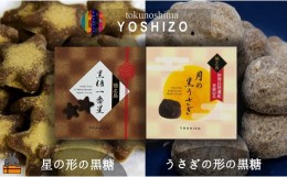 【ふるさと納税】1821〜自家栽培さとうきび使用！〜徳之島 黒糖一番星&月の黒うさぎギフト