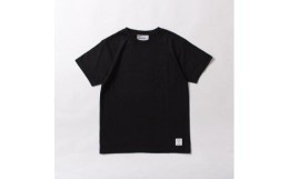 【ふるさと納税】《1》レディースM〜レディースL　ポケットTシャツ　BLACK