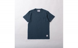 【ふるさと納税】《3》メンズL　ポケットTシャツ　BLUE